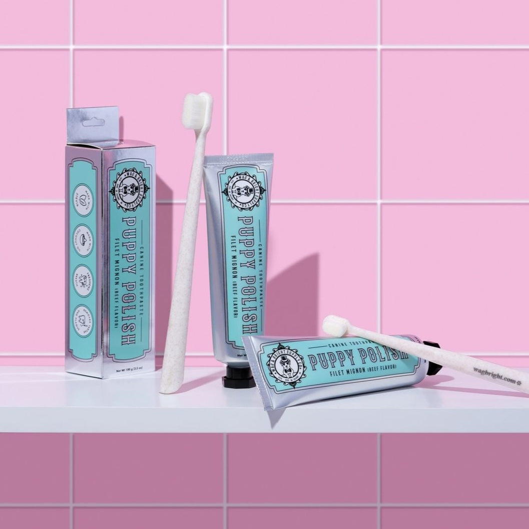 Puppy Polish Toothpaste - Old Fashioned Peanut Butter